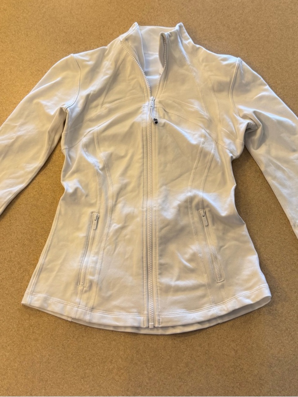 lululemon athletica Bright White  Zip-Up Utility Jacket No size on jacket